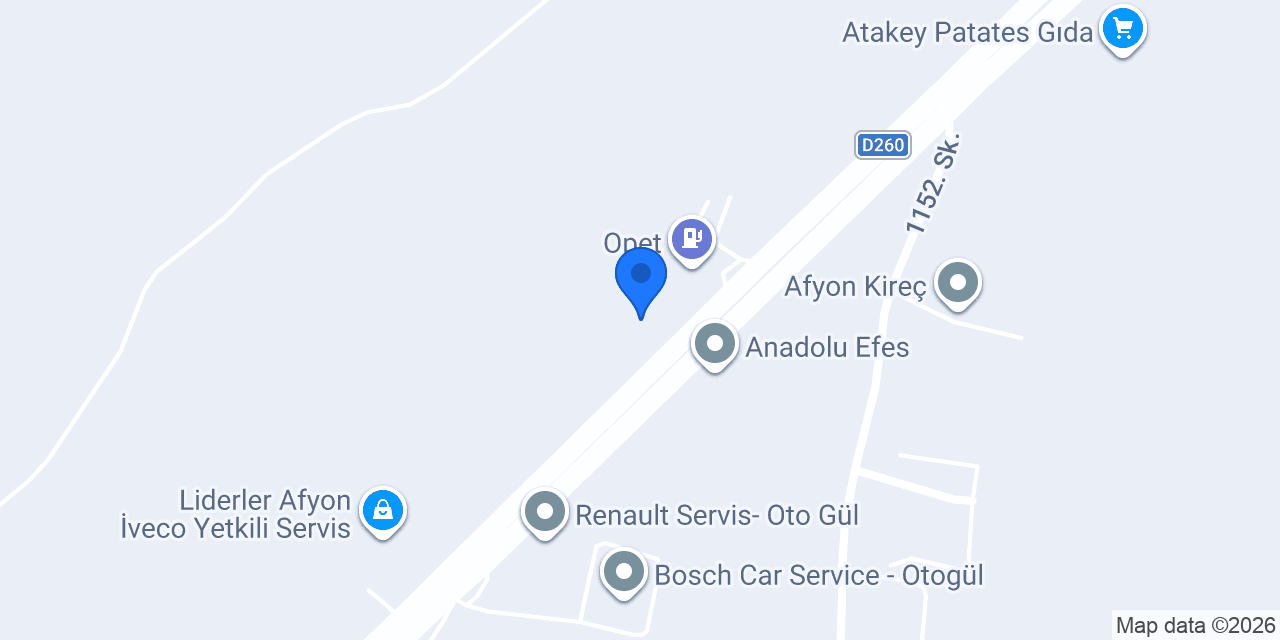 Tanış Dizel Servis konumu