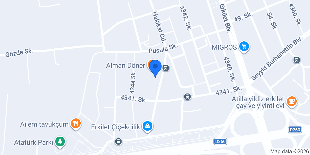 Sema Eczanesi konumu