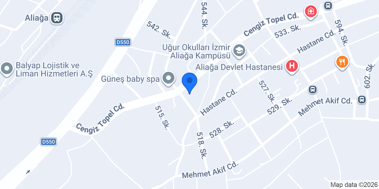 Avşar Maden Suyu İzmir konumu