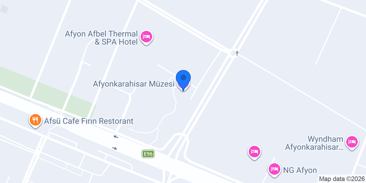 Afyonkarahisar Müzesi konumu
