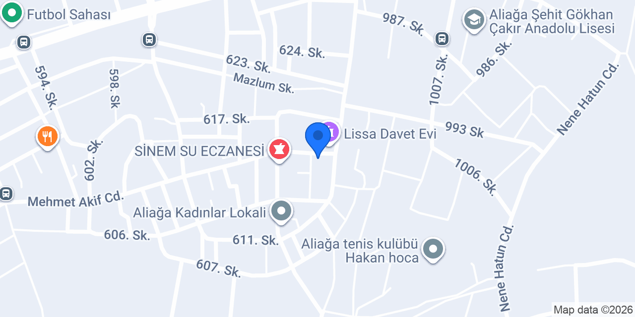 EGE ŞİFA ECZANESİ konumu