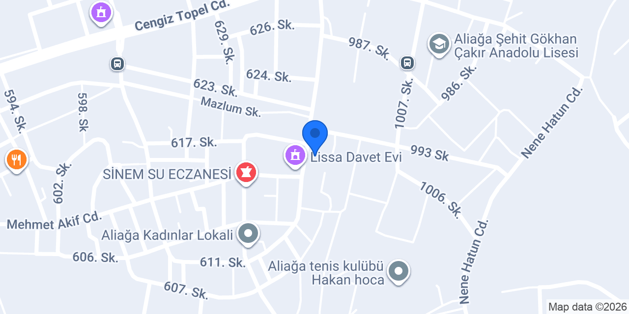 Şeyma Mintaş Eczanesi konumu