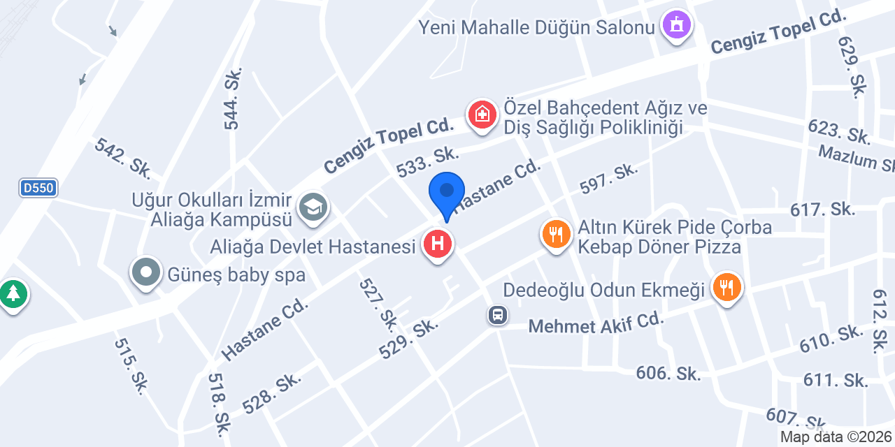 Kur Matematik Aliağa konumu