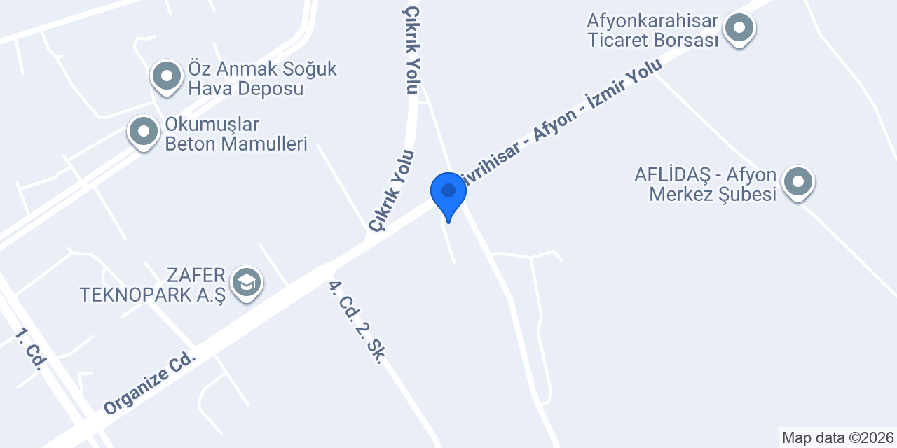 Aksa afyon doğalgaz rms-a istasyonu konumu