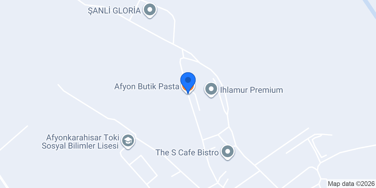 Afyon Butik Pasta konumu