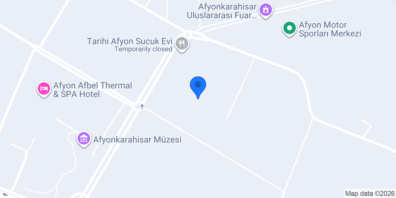 AFYON SUKAYPARK konumu
