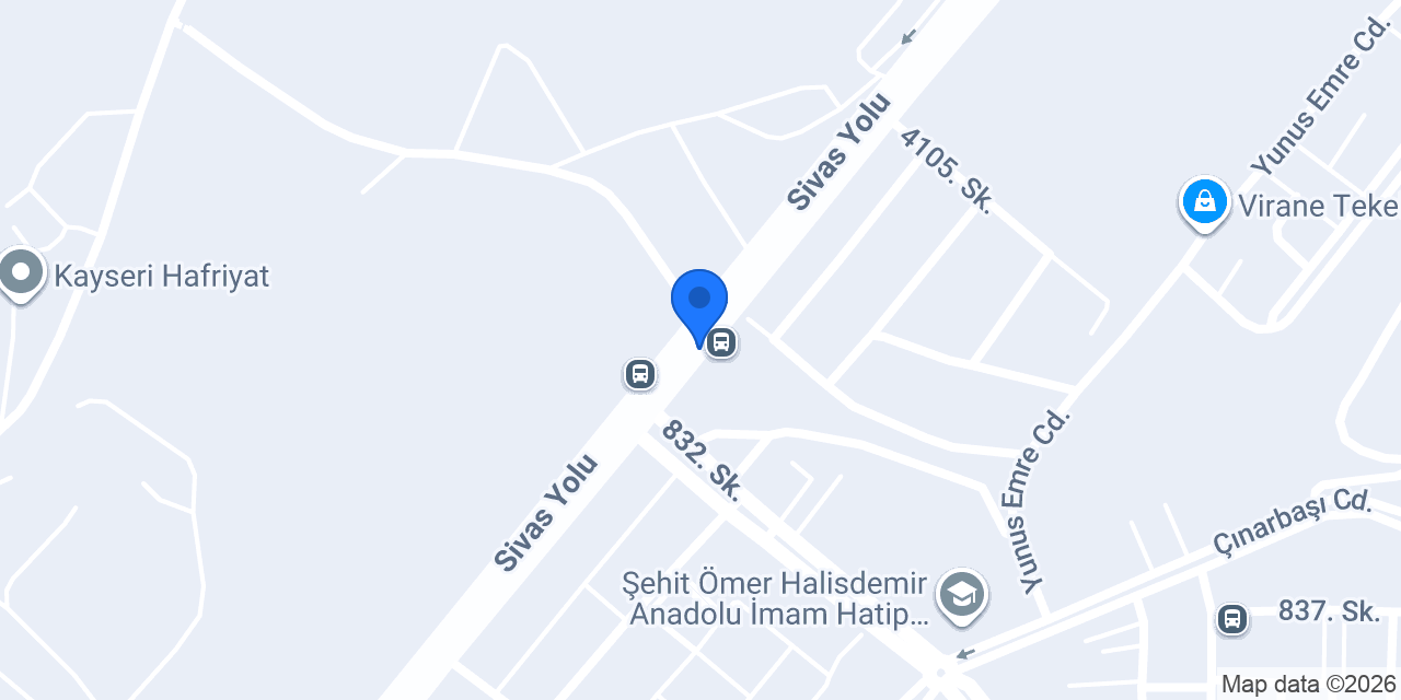 Yonca Çiçekçilik konumu