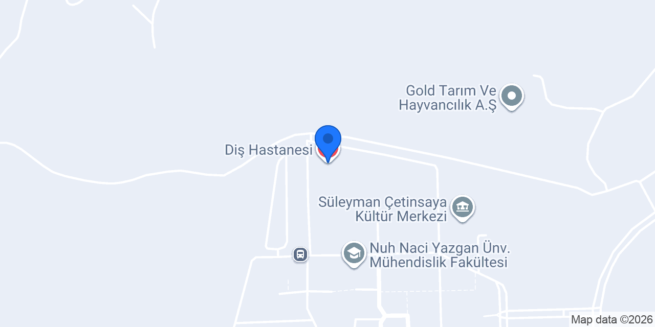 Diş Hastanesi konumu