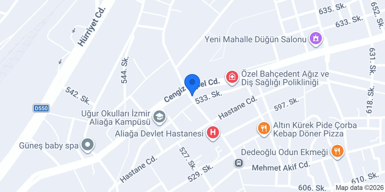 Usta 27 Antep Sofrası konumu