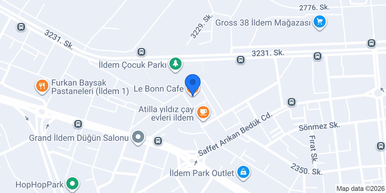 Le Bonn Cafe konumu