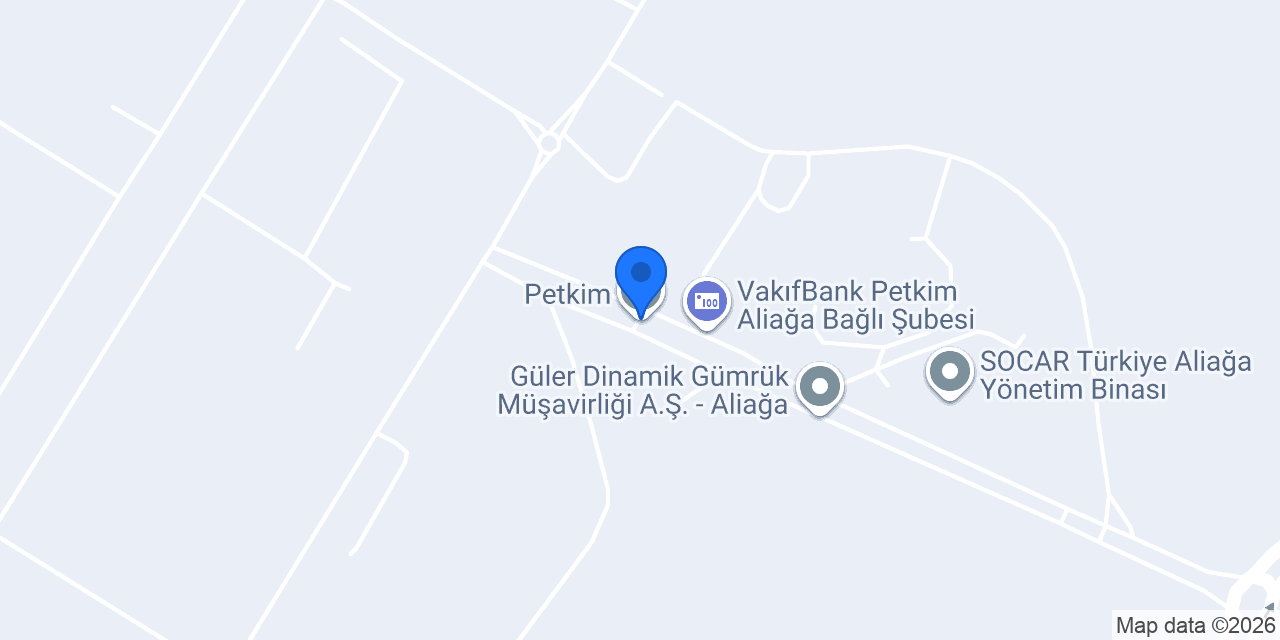 Petkim konumu