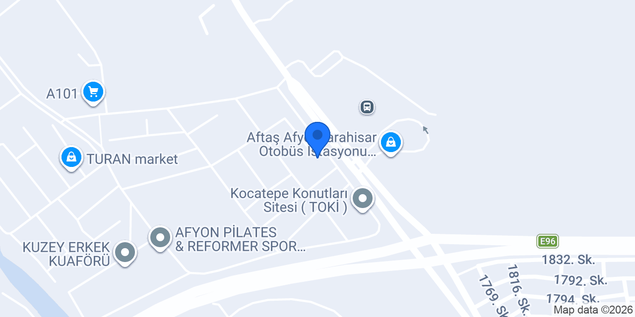 Martur Turizm - Afyon konumu