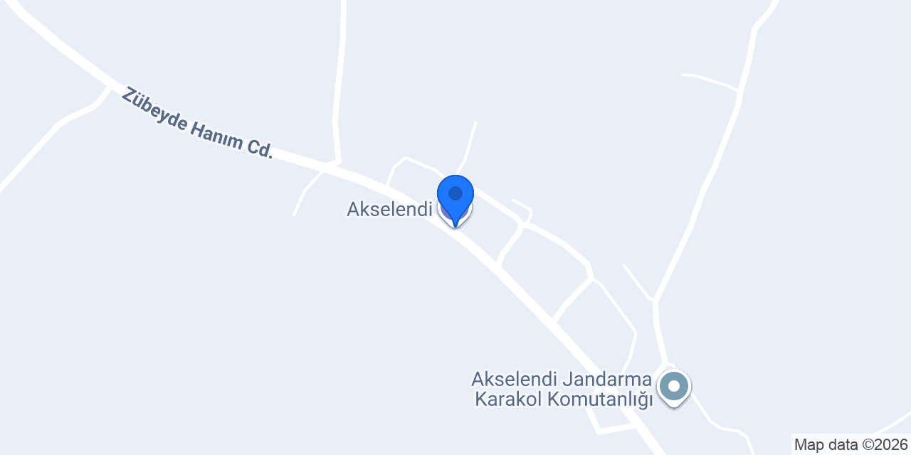 Akselendi konumu