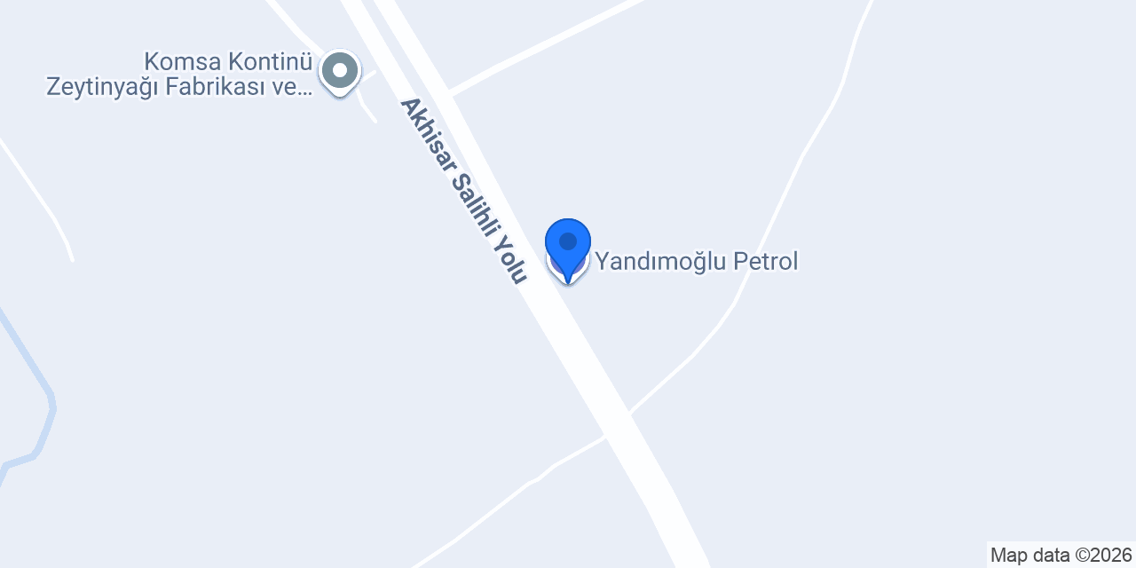 Yandımoğlu Petrol konumu