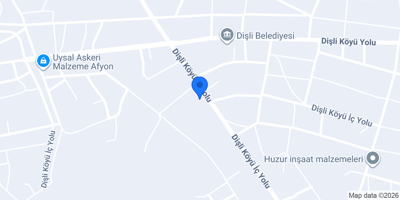 DİŞLİ AİLE SAĞLIĞI MERKEZİ konumu