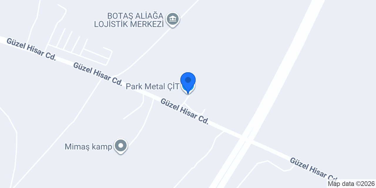 Park Metal ÇİT konumu