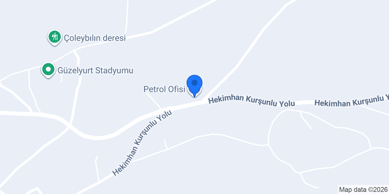Petrol Ofisi konumu