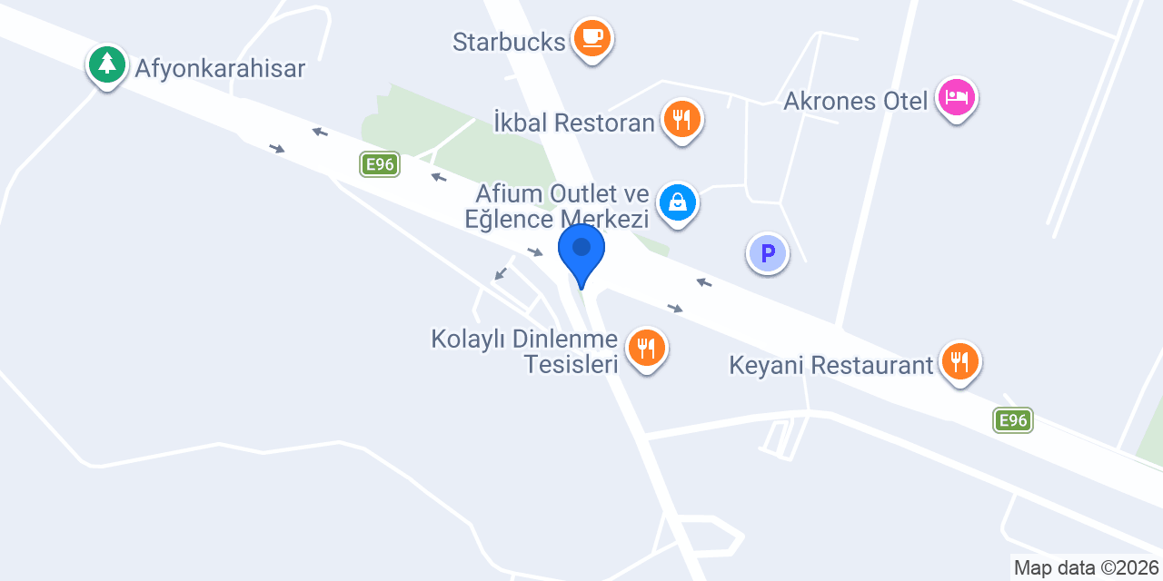 Rafet Usta Dinlenme Tesisleri konumu