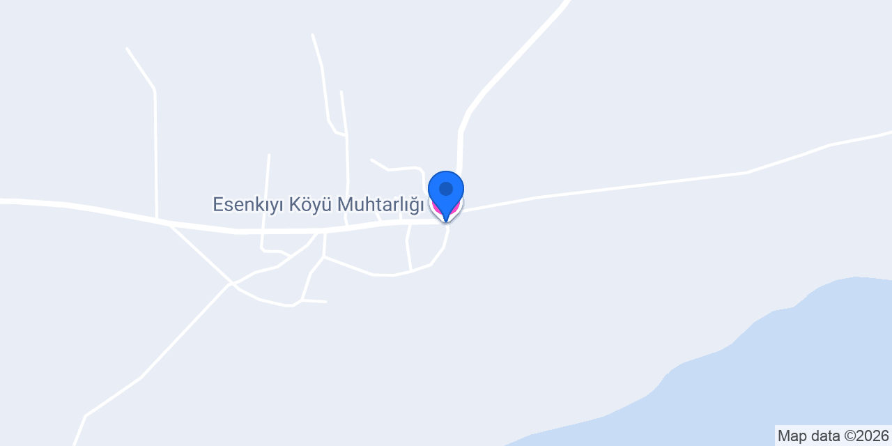 Esenkıyı Köyü Muhtarlığı konumu
