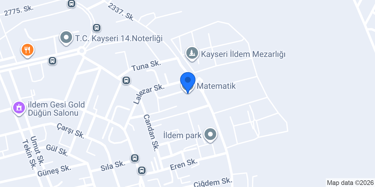 Matematik konumu