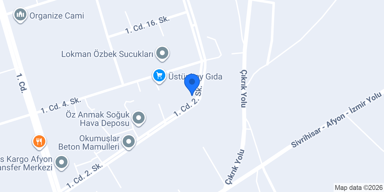 Saltık Mobilya konumu