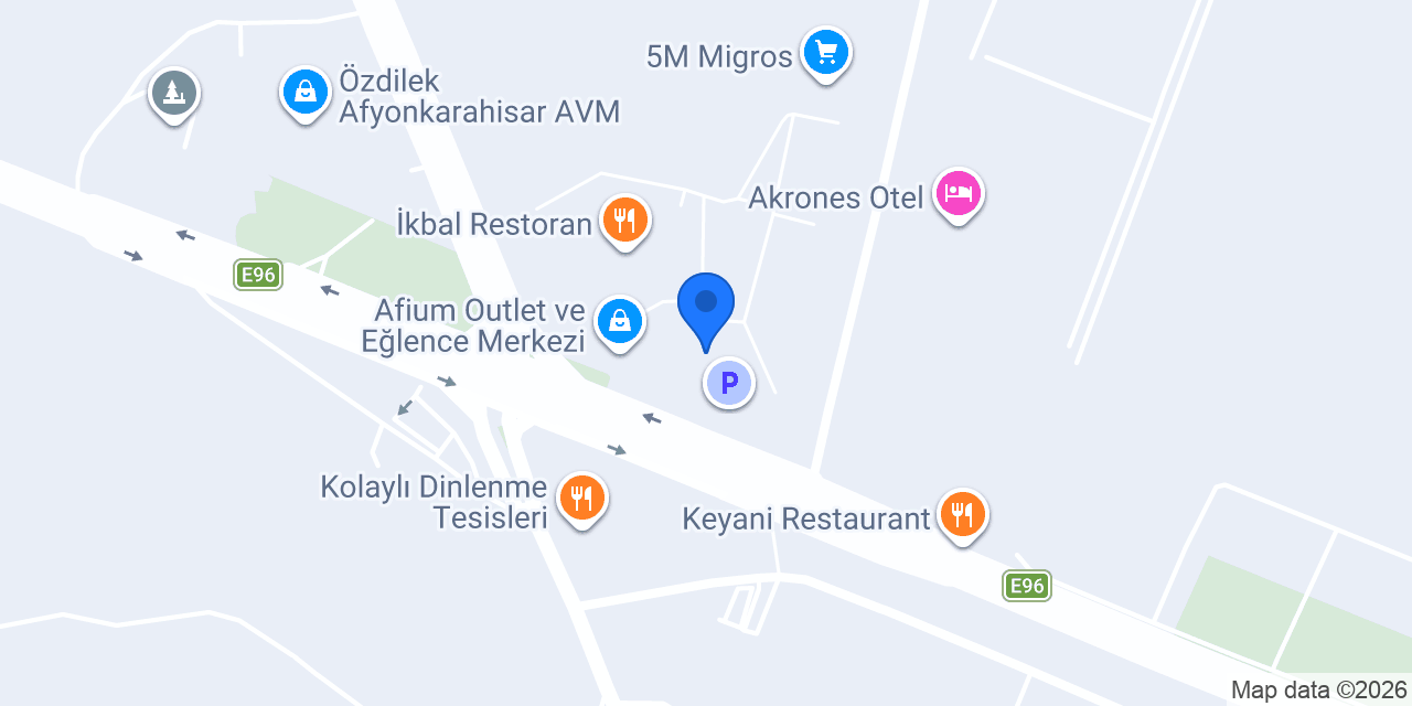Kahve Dünyası- Afium AVM konumu