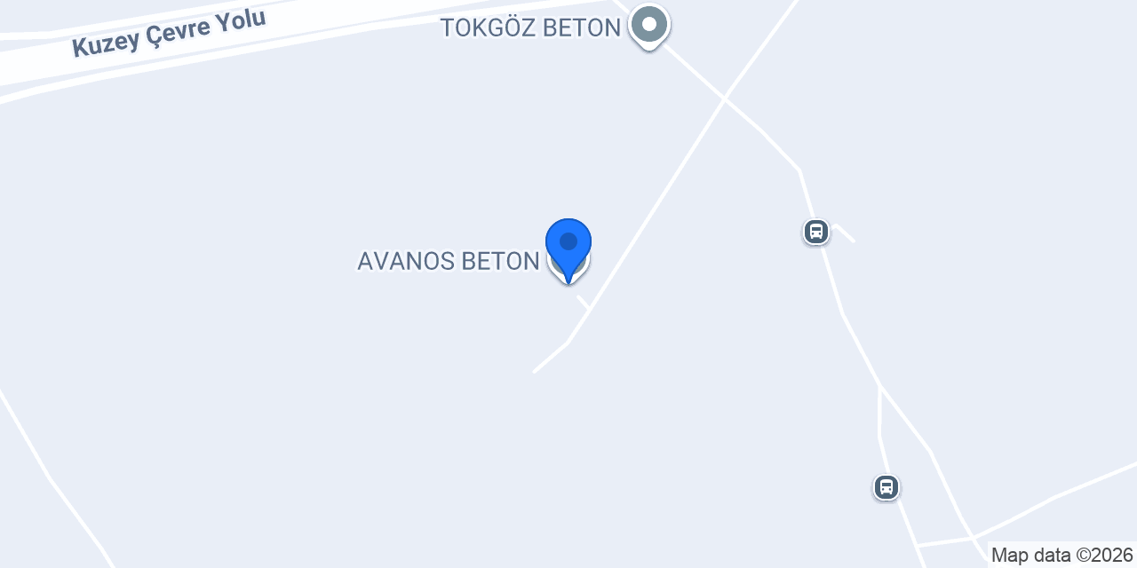 AVANOS BETON konumu