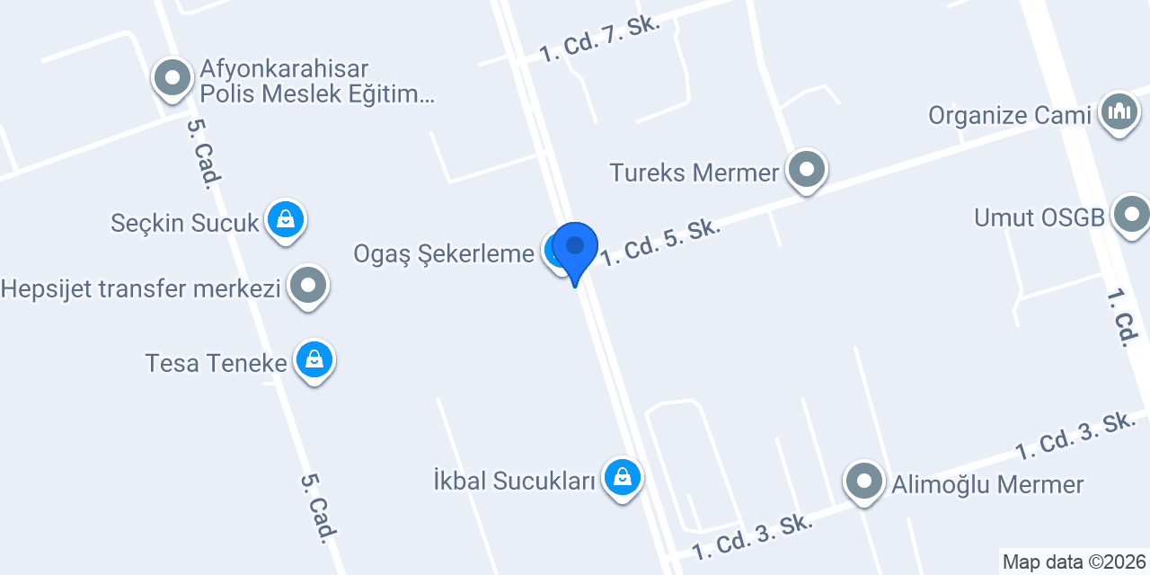 Lokum Atölyesi konumu