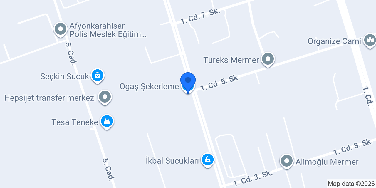 Ogaş Şekerleme konumu