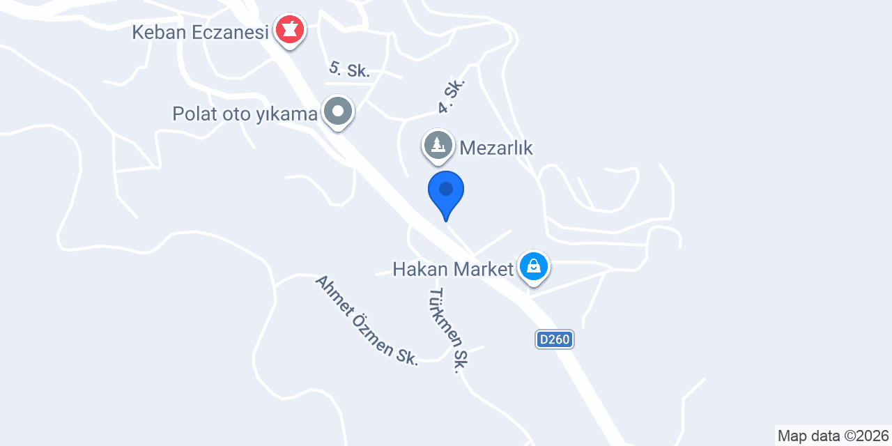 Keban Aile Sağlık Mrk. konumu