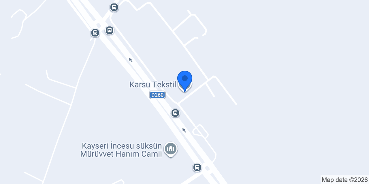 Karsu Tekstil konumu
