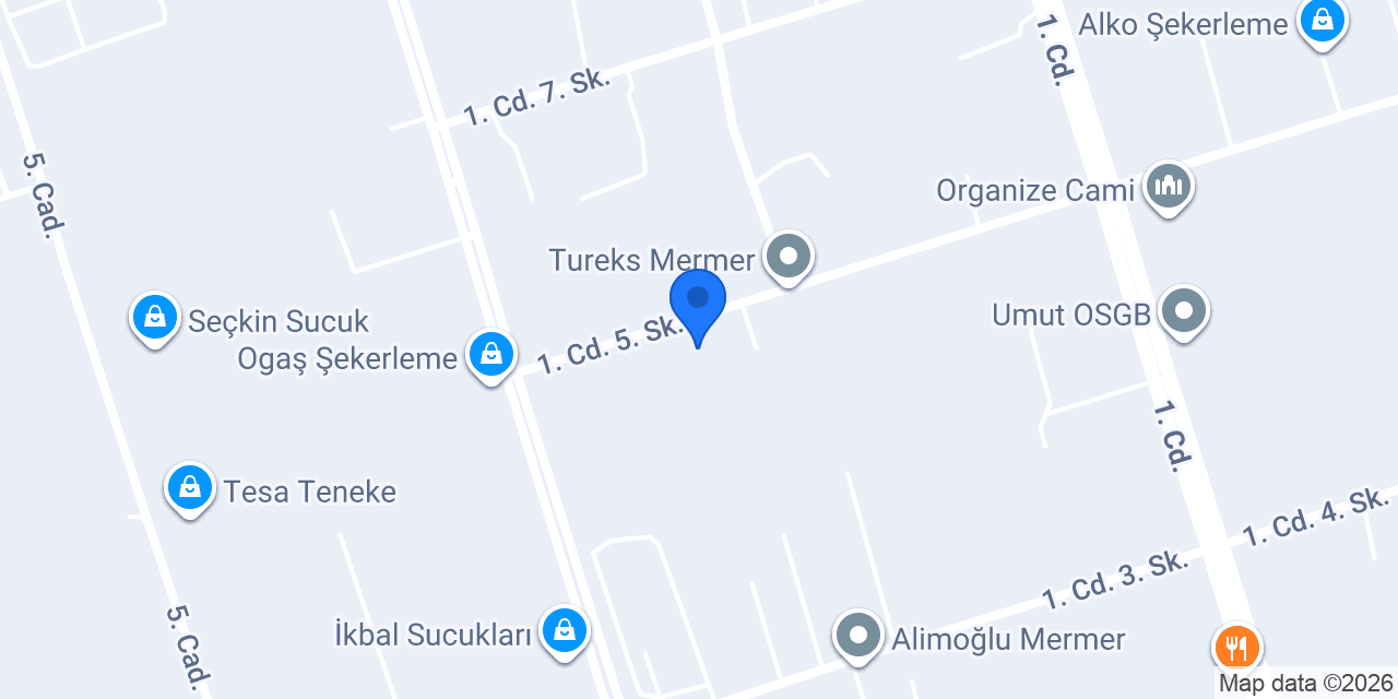 Altınsoy Mermer konumu