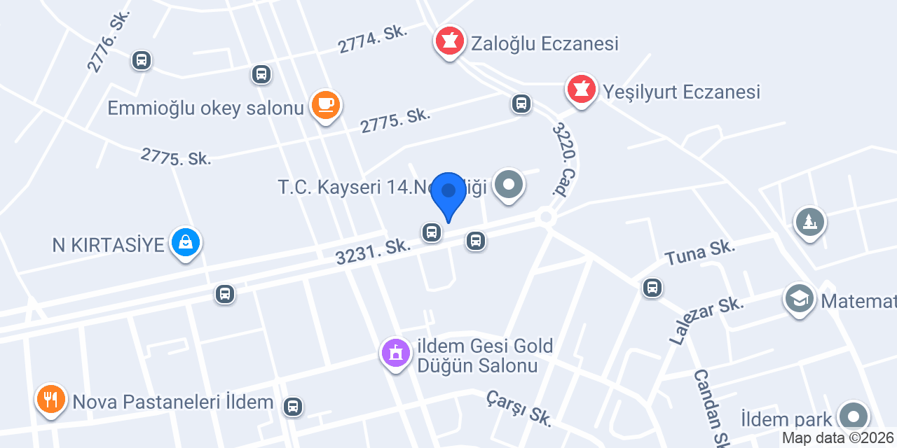 Sevimli ikizler petshop konumu