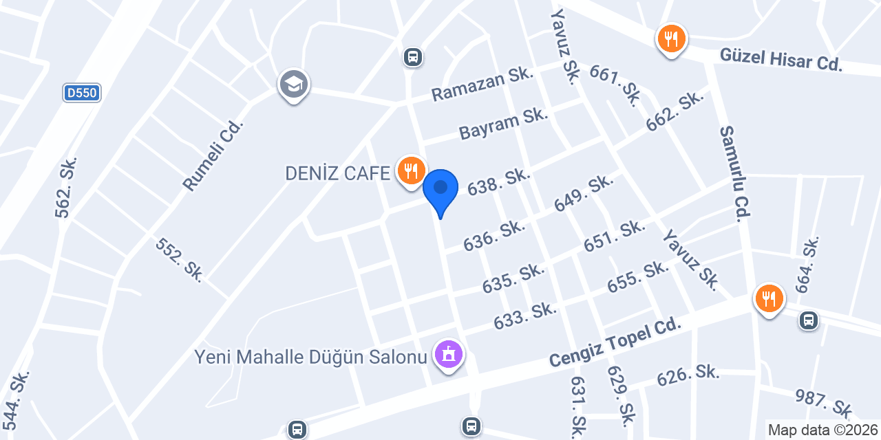 DARWIN VETERİNER KLİNİĞİ konumu