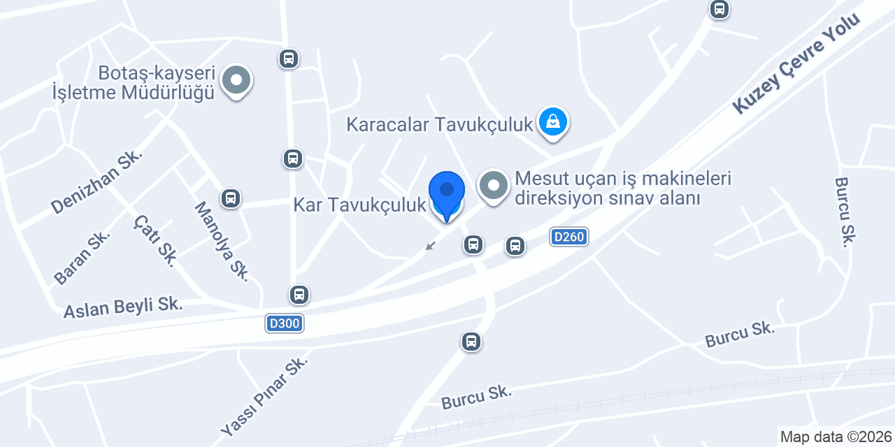 Kar Tavukçuluk konumu