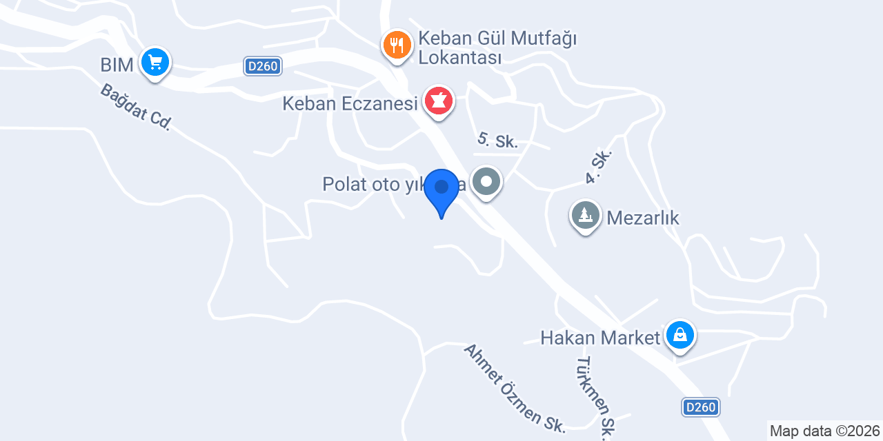 Atatürk İlkokulu konumu
