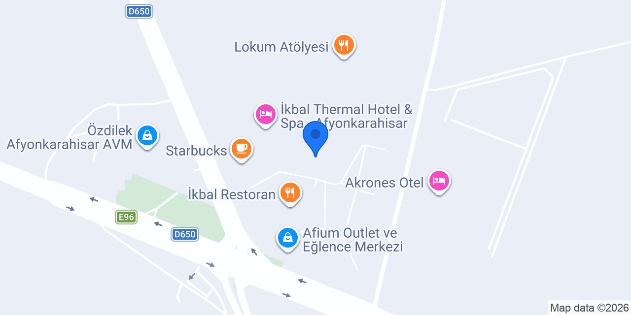 AFİUM YILDIZ TERZİ konumu