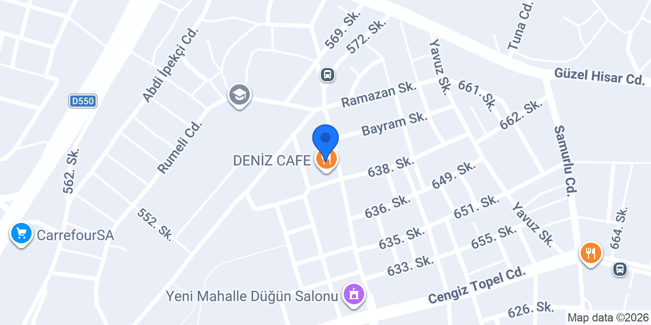 Altındaş Mühendislik konumu