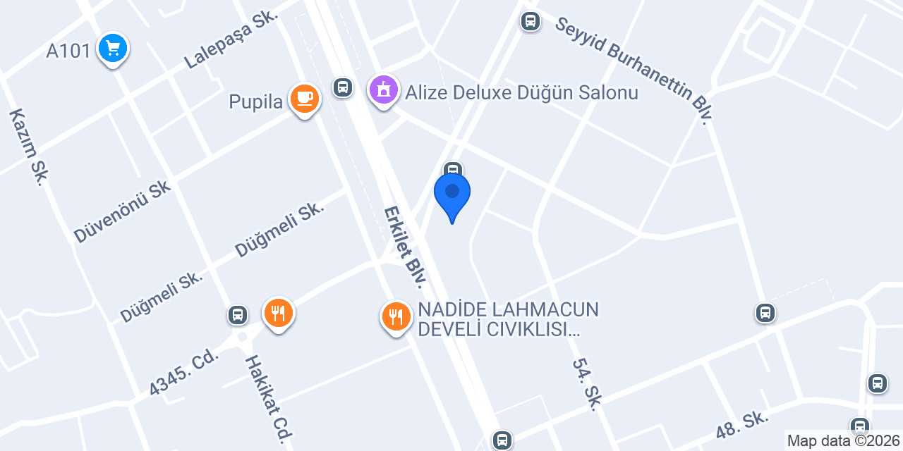 ÜLKEM ET MANGAL konumu