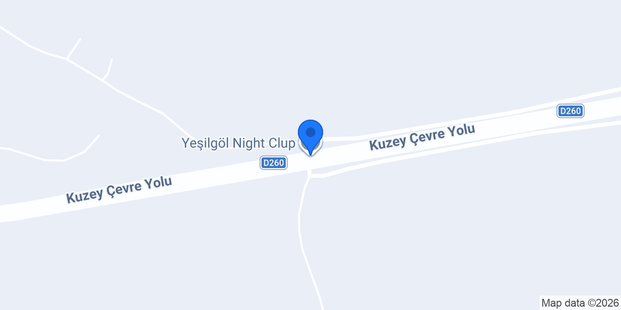 Yeşilgöl Night Clup konumu