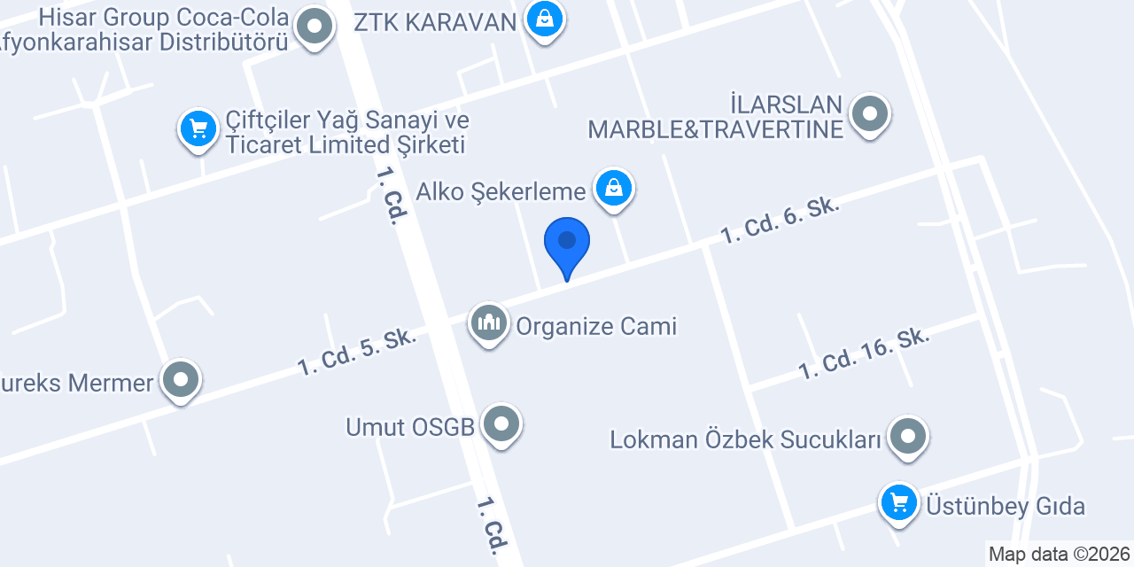 ERBEY YALITIM ve ÇELİK YAPI SİSTEMLERİ konumu