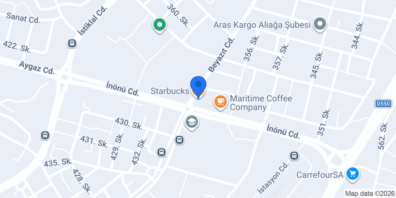 Starbucks konumu