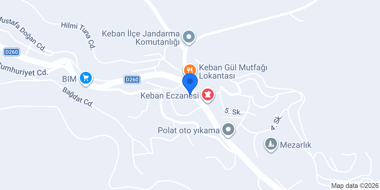 Eylül pastanesi konumu