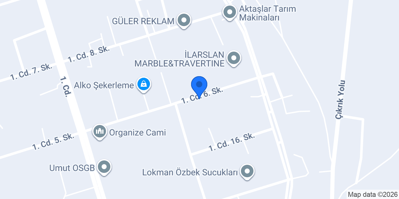 Fanamer Patlatma Doğaltaş konumu