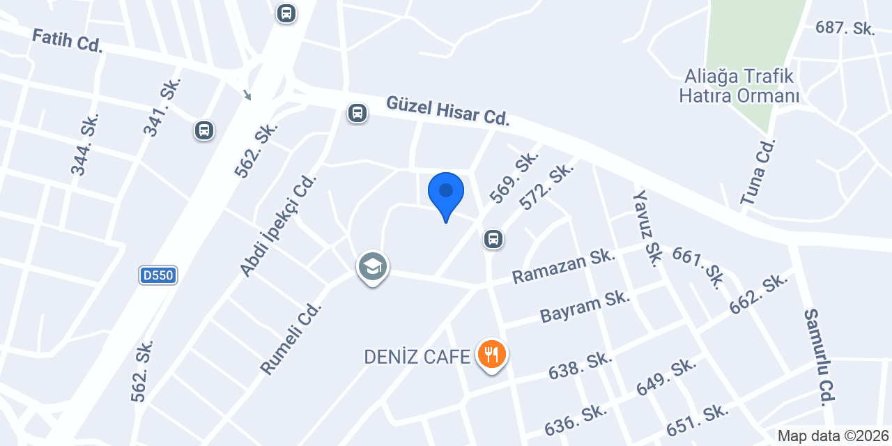 Cemak Rent A Car konumu