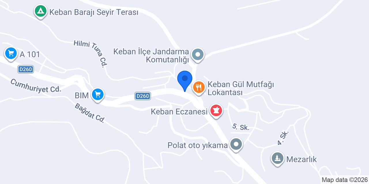 Taşkın eczanesi konumu