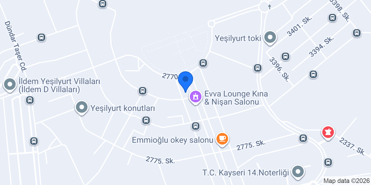 Rustik Parti Evi konumu