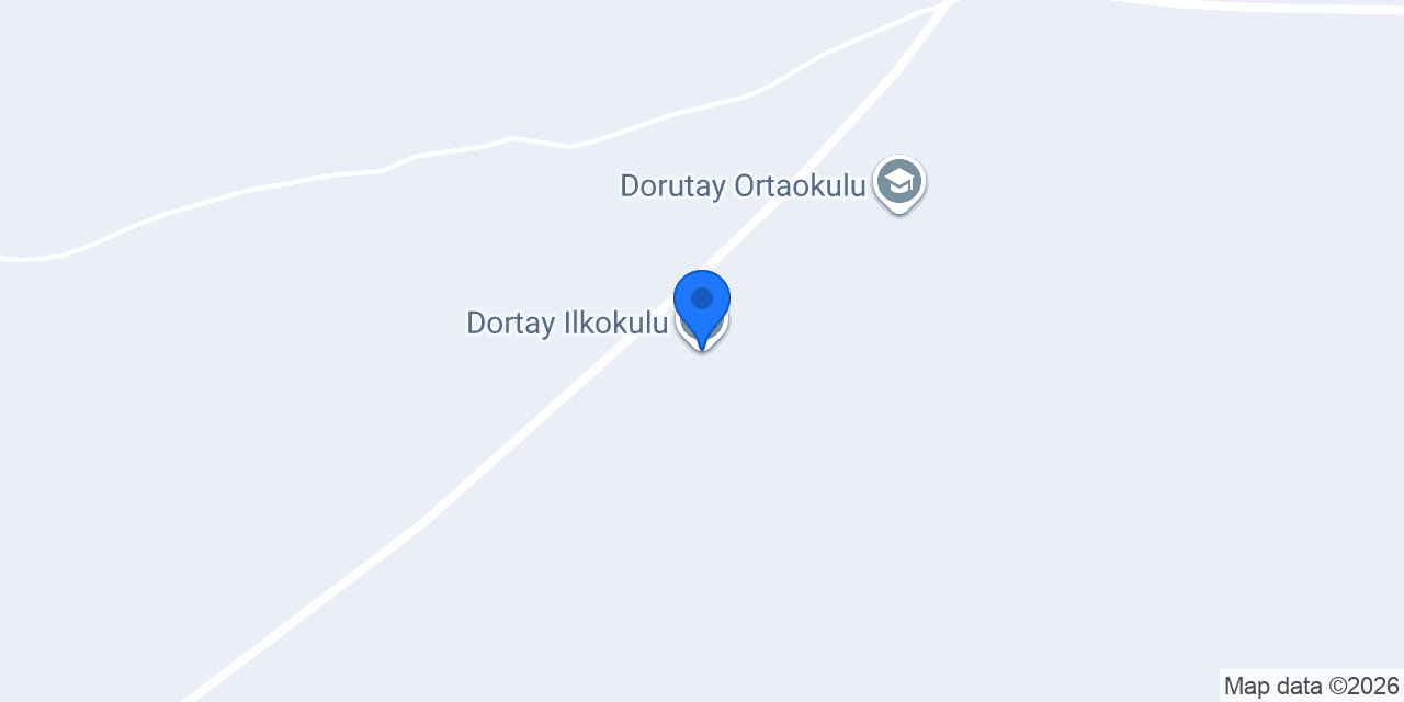 Dortay Ilkokulu konumu