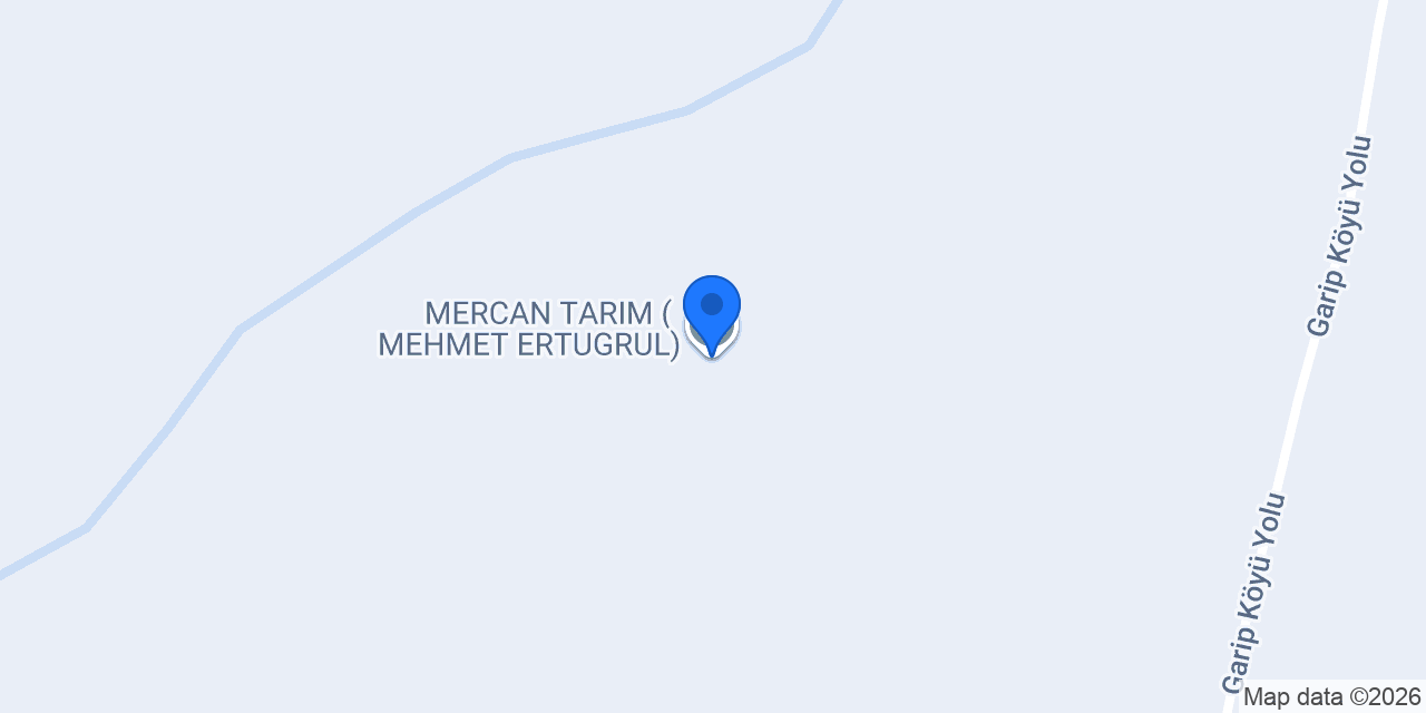 MERCAN TARIM ( MEHMET ERTUGRUL) konumu
