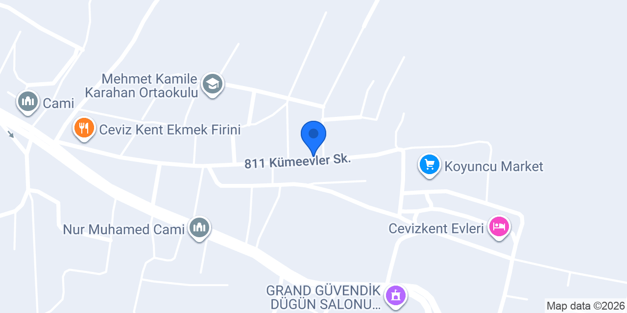 Kuzey Mobilya konumu